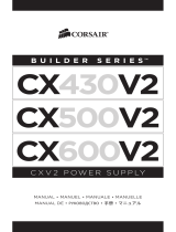 Corsair BUILDER CX500 El manual del propietario