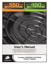 Corsair VX550W Manual de usuario