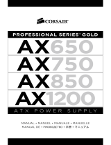 Corsair Gold AX1200 El manual del propietario