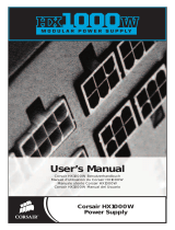 Corsair HX1000W Manual de usuario