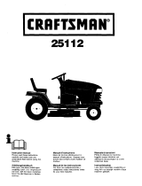 Craftsman 25112 Manual de usuario