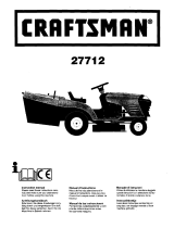 Craftsman 27712 El manual del propietario