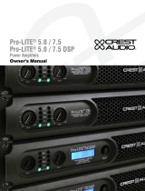 Crest Audio Pro-LITE 5.0 Manual de usuario