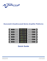 powersoft Quattrocanali 2404 DSP+D Manual de usuario