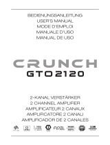 ESX Crunch GTO 2120 Manual de usuario