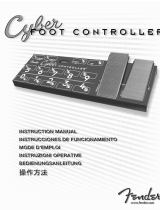 Cyber Cyber Foot Controller Manual de usuario