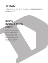 D-Link GO-DSL-N151/E Guía de instalación