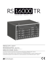 dBTechnologies RS16000 Touring Rack El manual del propietario