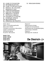 De Dietrich DHD776X El manual del propietario