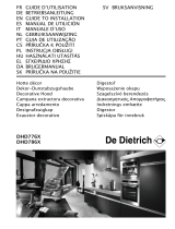 De Dietrich DHD786X El manual del propietario
