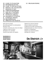 De Dietrich DHD9001X El manual del propietario