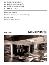 De Dietrich DHG1166X El manual del propietario