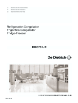 De Dietrich DRC731JE Manual de usuario