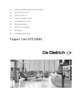 DeDietrich Teppan Yaki DTE1068X El manual del propietario