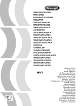 DeLonghi Verticale Young HVY1020.O Manual de usuario