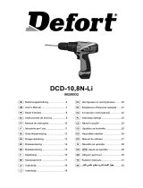 Defort DCD-10.8N-LI El manual del propietario