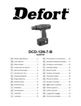 Defort DCD-12N-7-B El manual del propietario