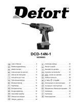 Defort DCD-14N-1 El manual del propietario