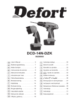 Defort DCD-14N-DZK El manual del propietario
