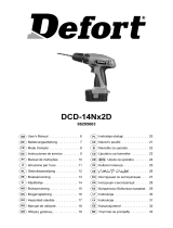 Defort DCD-14Nx2D El manual del propietario