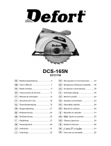 Defort DCS-165N Manual de usuario