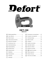 Defort DET-100 El manual del propietario