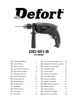 Defort DID-501-B El manual del propietario