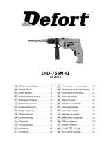 Defort DID-755N-Q El manual del propietario