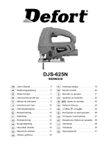 Defort DJS-625N Manual de usuario