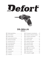 Defort DS-36N-Lilt El manual del propietario