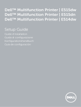 Dell E515dn Multifunction Printer Guía de inicio rápido
