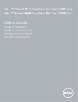 Dell H815dw Cloud MFP Printer Guía de inicio rápido