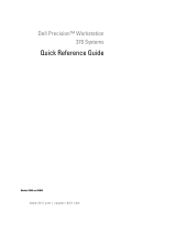 Dell Precision 370 Manual de usuario