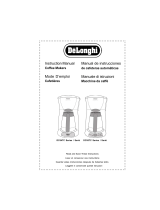 DeLonghi Coffeemaker DC54TC Manual de usuario