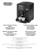 DeLonghi Espresso Maker EAM4000 Series Manual de usuario