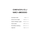 Denon MCX8000 Guía de inicio rápido
