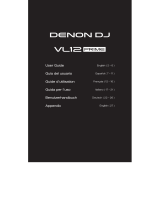 Denon VL12 Prime DJ El manual del propietario