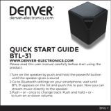 Denver BTL-31 Manual de usuario
