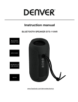 Denver BTS-110NRBLUE Manual de usuario