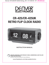 Denver Electronics CR-425 Manual de usuario