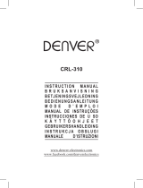 Denver CRL-310 Manual de usuario