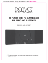 Denver MC-5010BTBLACKMK2 Manual de usuario