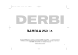 Derbi Rambla 250 Manual de usuario