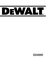DeWalt D24000 El manual del propietario