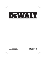 DeWalt D28710 Manual de usuario