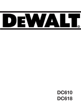 DeWalt DC610KN El manual del propietario