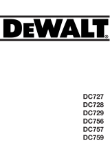 DeWalt dc 728ka El manual del propietario