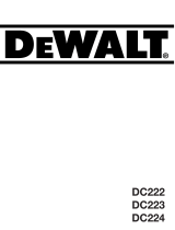 DeWalt DC224K Manual de usuario