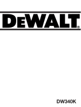 DeWalt DW340K Manual de usuario