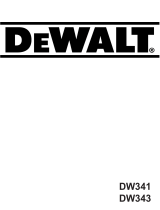 DeWalt DW341K Manual de usuario